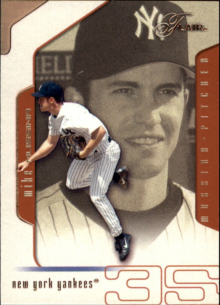 2002 Flair #61 Mike Mussina