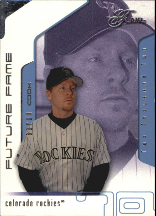 2002 Flair Collection #115 Aaron Cook FF