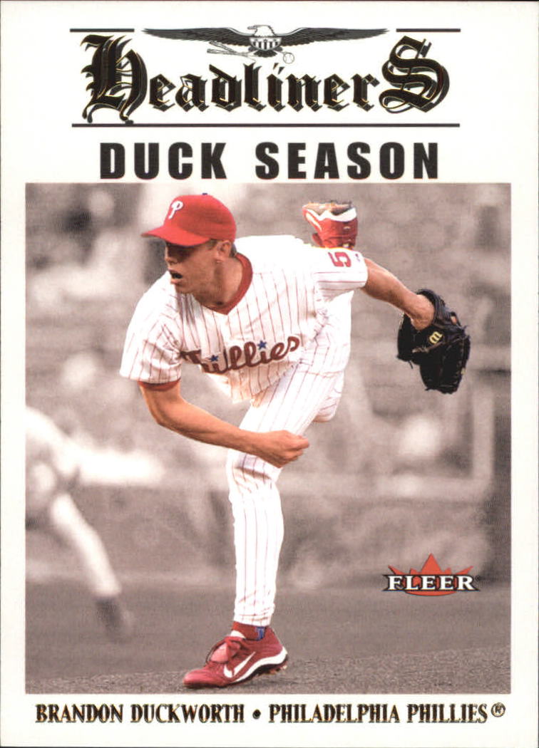 2002 Fleer Baseball "Headliners" Insert Cards - Picture 8 of 13