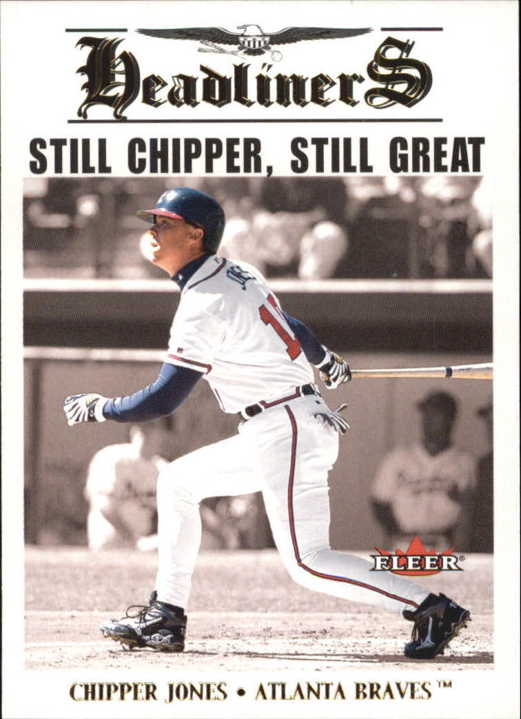 2002 Fleer Baseball "Headliners" Insert Cards - Picture 12 of 13