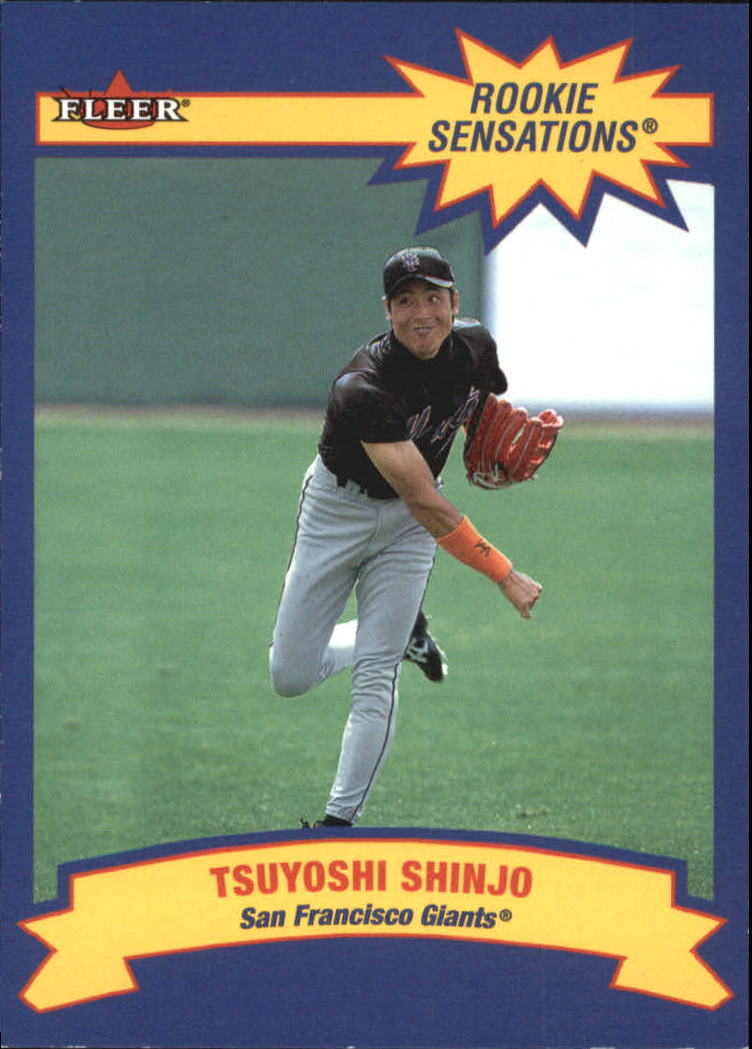 2002 Fleer Rookie Sensations #10 Tsuyoshi Shinjo