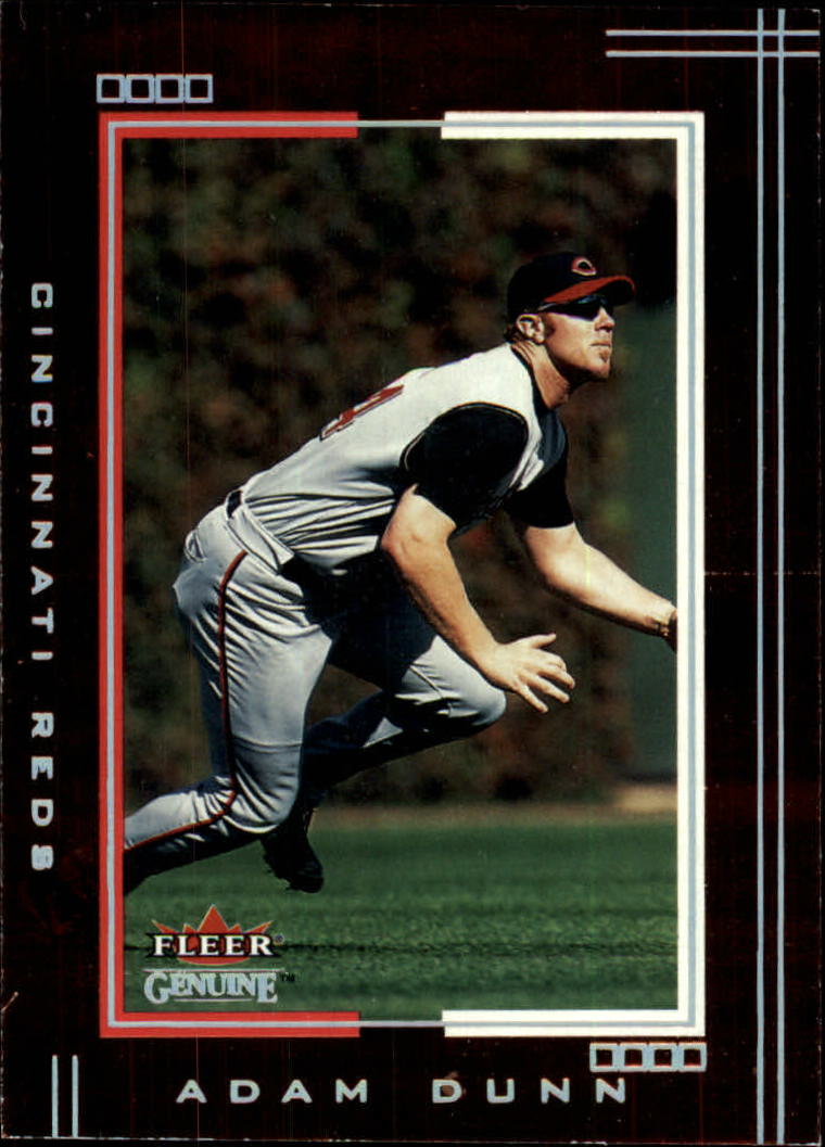 2001 Fleer Platinum #398 Adam Dunn - NM-MT