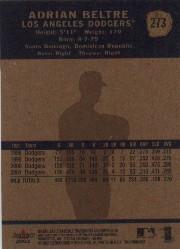 2002 Fleer Tradition #273 Adrian Beltre back image