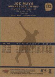 2002 Fleer Tradition Baseball "Main Set" Base Cards #251 to #500 - Picture 180 of 489