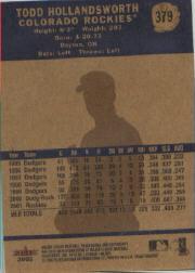 2002 Fleer Tradition Baseball "Main Set" Base Cards #251 to #500 - Picture 250 of 489