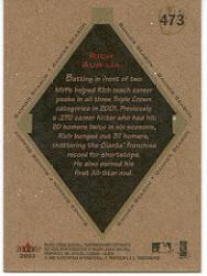 2002 Fleer Tradition Baseball "Main Set" Base Cards #251 to #500 - Picture 435 of 489