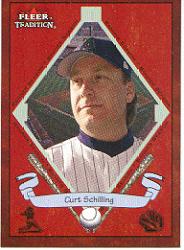2002 Fleer Tradition #484 Curt Schilling BNR