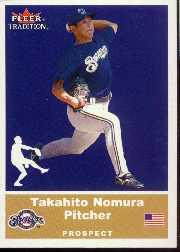 2002 Fleer Tradition Update #U14 Takahito Nomura SP RC