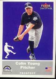 2002 Fleer Tradition Update #U70 Colin Young SP RC