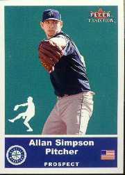 2002 Fleer Tradition Update - Prospects #U51 Aaron Guiel (RC)