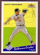 2002 Fleer Tradition Update Baseball "Main Set" Base Cards #U1 to #U200 - Picture 189 of 252