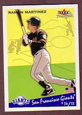 2002 Fleer Tradition Update Baseball "Main Set" Base Cards #U201 to #U400 - Picture 70 of 376