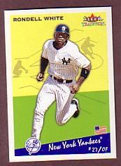 2002 Fleer Tradition Update Baseball "Main Set" Base Cards #U201 to #U400 - Picture 72 of 376