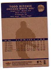 2002 Fleer Tradition Update Baseball "Main Set" Base Cards #U201 to #U400 - Picture 79 of 376