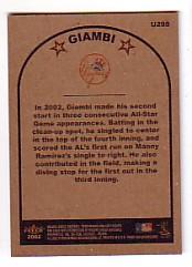 2002 Fleer Tradition Update Baseball "Main Set" Base Cards #U201 to #U400 - Picture 185 of 376