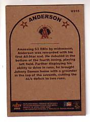 2002 Fleer Tradition Update Baseball "Main Set" Base Cards #U201 to #U400 - Picture 219 of 376