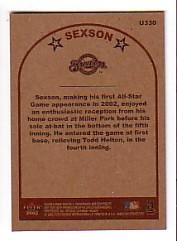 2002 Fleer Tradition Update Baseball "Main Set" Base Cards #U201 to #U400 - Picture 243 of 376