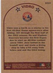 2002 Fleer Tradition Update Baseball "Main Set" Base Cards #U201 to #U400 - Picture 245 of 376