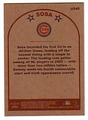 2002 Fleer Tradition Update Baseball "Main Set" Base Cards #U201 to #U400 - Picture 263 of 376