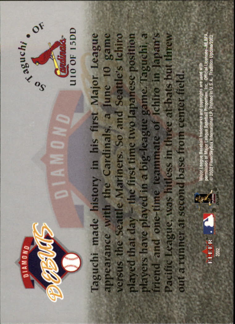 2002 Fleer Tradition Update Baseball "Insert" Cards - Picture 27 of 33
