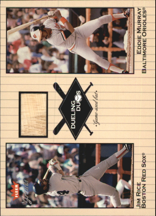 2002 GREATS DUELING DUOS GAME USED SINGLE BAT ASSORTED SINGLES U-PICK! - Bild 8 von 11