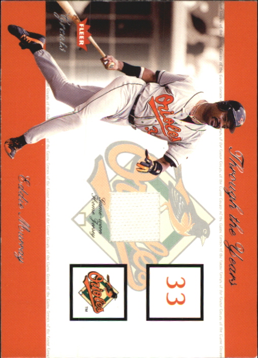2002 Greats of the Game Through the Years Level 1 #16 Eddie Murray