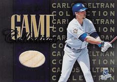 2002 Leaf Game Collection #CBB Carlos Beltran Bat