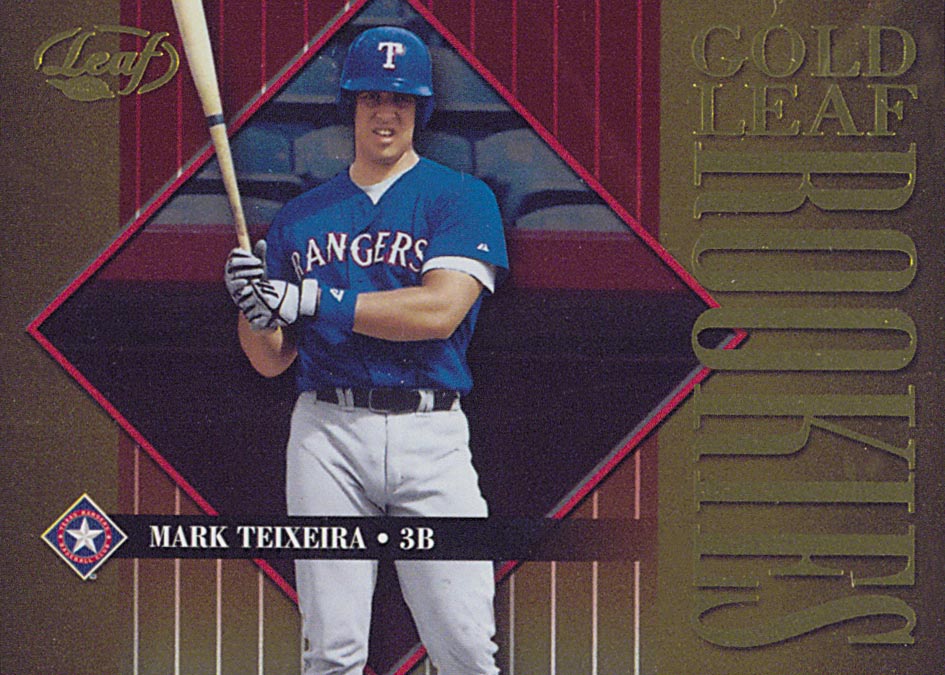 2002 Leaf Gold Rookies #9 Mark Teixeira