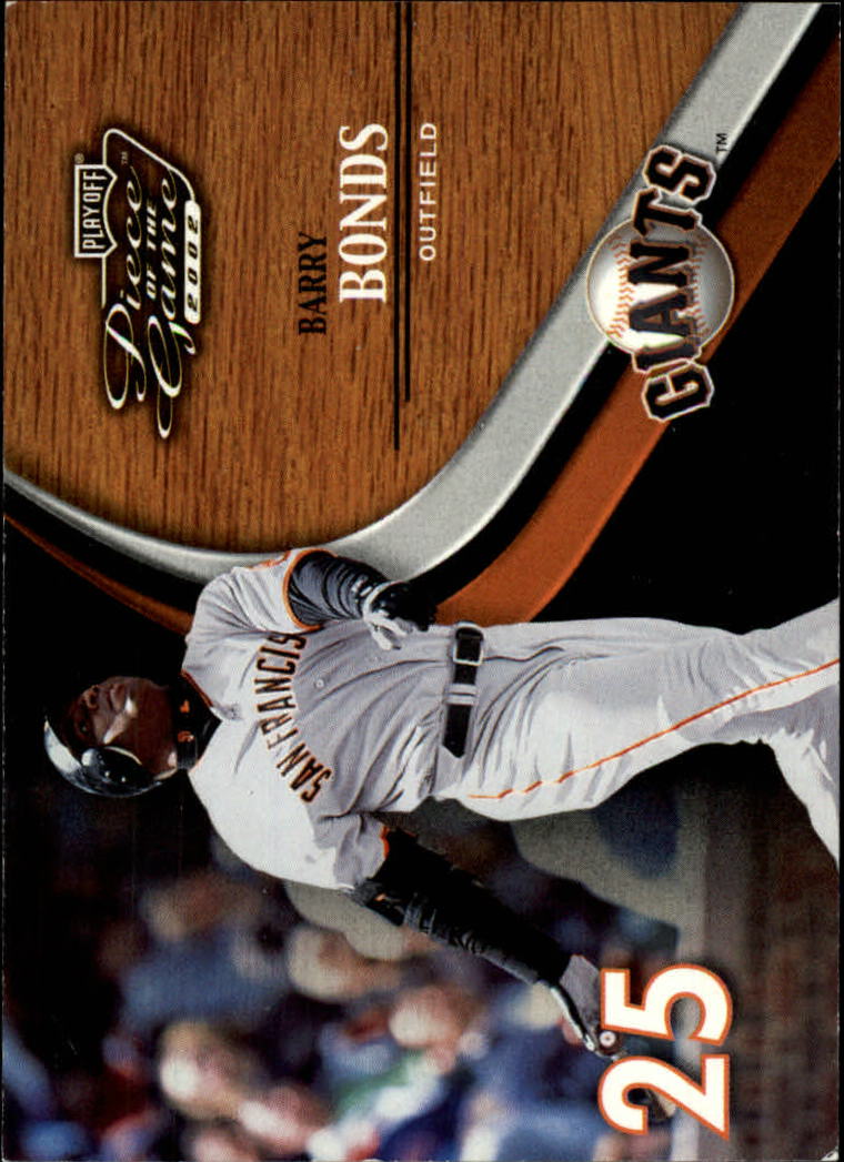 2002 Playoff Piece of the Game #11 Barry Bonds