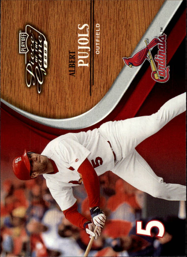 2002 Playoff Piece of the Game #13 Albert Pujols