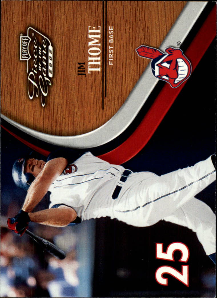 2002 Playoff Piece of the Game #15 Jim Thome