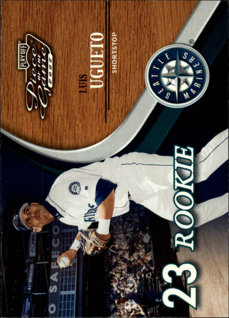 2002 Playoff Piece of the Game #69 Luis Ugueto ROO RC