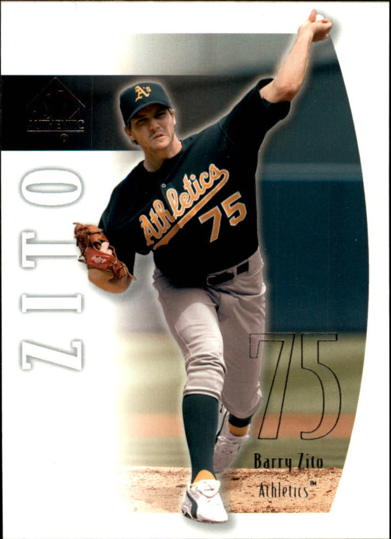 2002 SP Authentic #3 Barry Zito