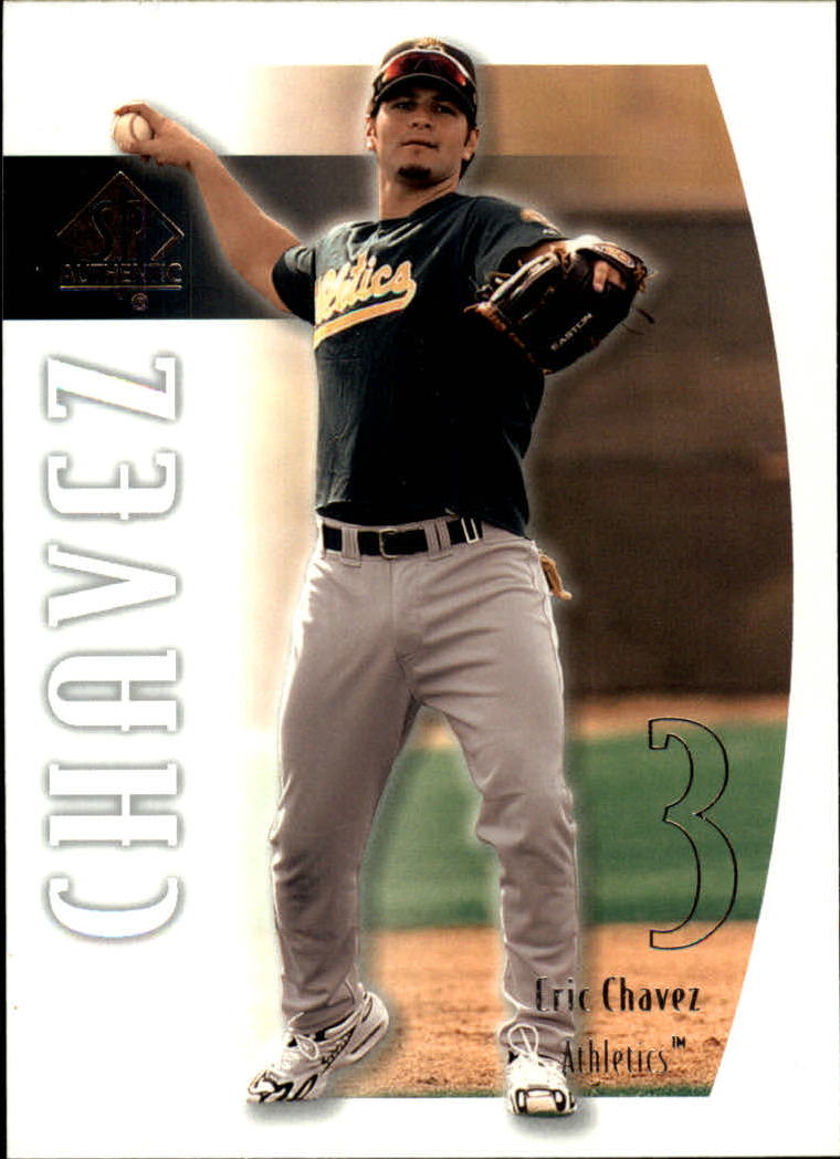2002 SP Authentic #4 Eric Chavez