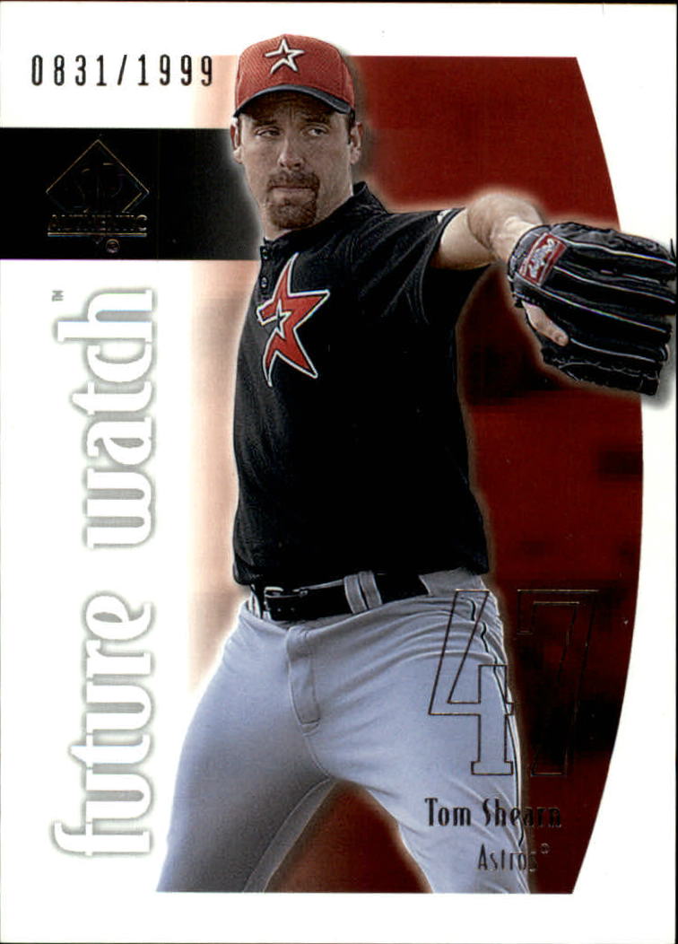 2002 SP Authentic #92 Tom Shearn FW RC
