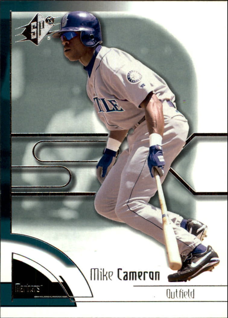 2002 SPx #16 Mike Cameron
