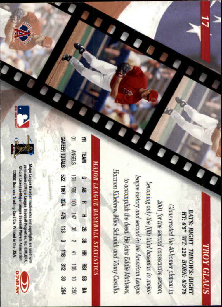 B3011- 2002 Studio Baseball Card #s 1-250 +Rookies -You Pick- 15+ FREE US SHIP - Picture 35 of 492