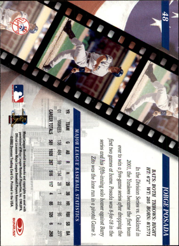 B3011- 2002 Studio Baseball Card #s 1-250 +Rookies -You Pick- 15+ FREE US SHIP - Picture 97 of 492