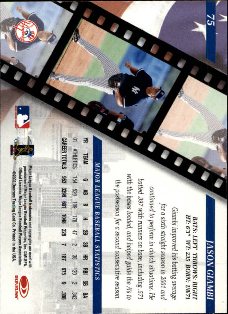 B3011- 2002 Studio Baseball Card #s 1-250 +Rookies -You Pick- 15+ FREE US SHIP - Picture 151 of 492