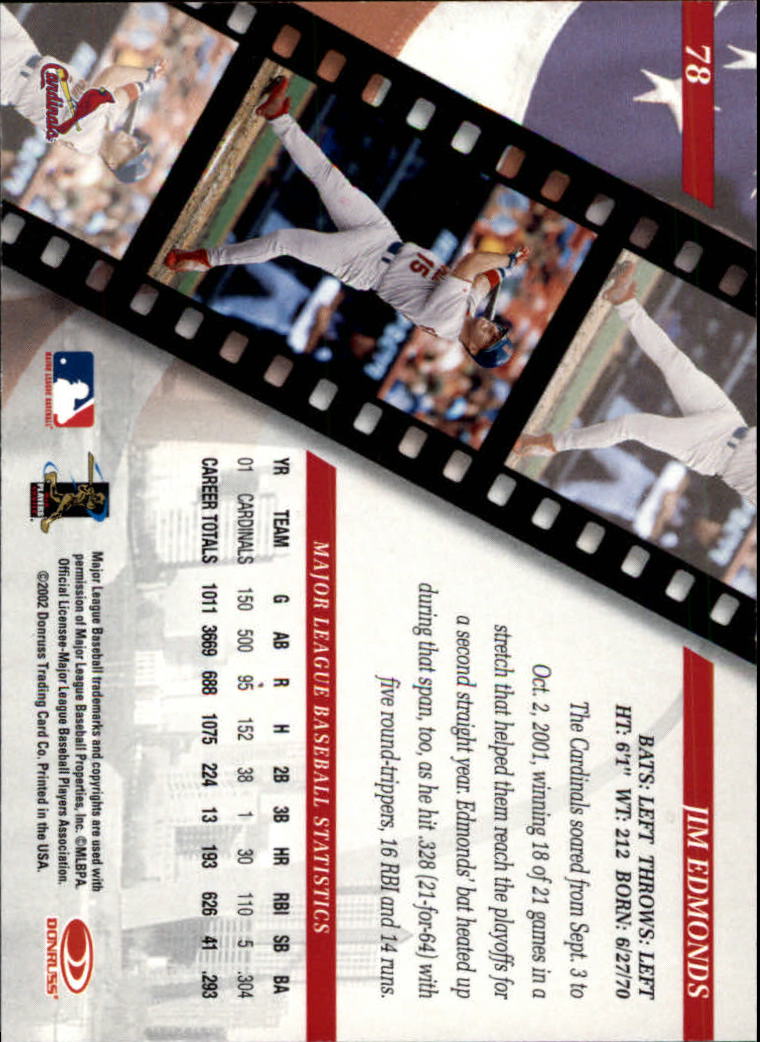 B3011- 2002 Studio Baseball Card #s 1-250 +Rookies -You Pick- 15+ FREE US SHIP - Picture 157 of 492