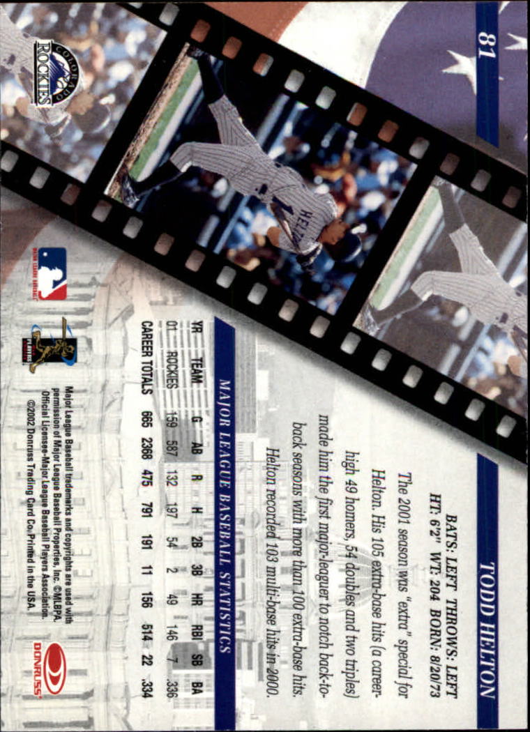 B3011- 2002 Studio Baseball Card #s 1-250 +Rookies -You Pick- 15+ FREE US SHIP - Picture 163 of 492