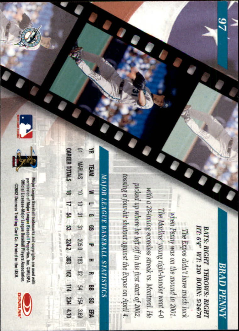 B3011- 2002 Studio Baseball Card #s 1-250 +Rookies -You Pick- 15+ FREE US SHIP - Picture 195 of 492