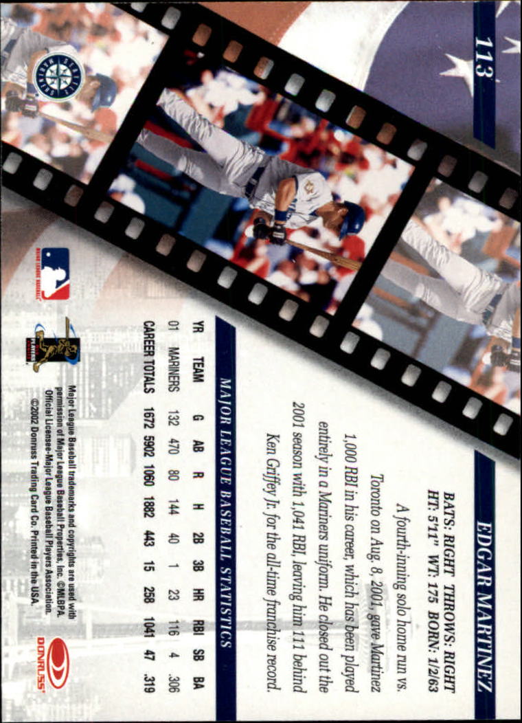 B3011- 2002 Studio Baseball Card #s 1-250 +Rookies -You Pick- 15+ FREE US SHIP - Picture 226 of 492