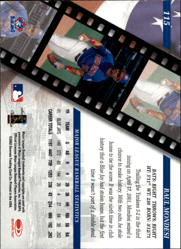 B3011- 2002 Studio Baseball Card #s 1-250 +Rookies -You Pick- 15+ FREE US SHIP - Picture 230 of 492