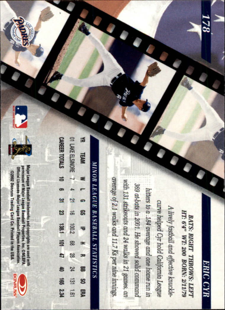 B3011- 2002 Studio Baseball Card #s 1-250 +Rookies -You Pick- 15+ FREE US SHIP - Picture 352 of 492