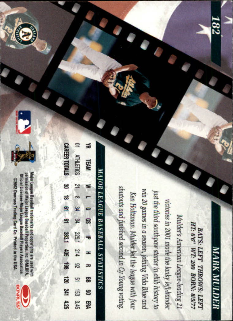 B3011- 2002 Studio Baseball Card #s 1-250 +Rookies -You Pick- 15+ FREE US SHIP - Picture 360 of 492