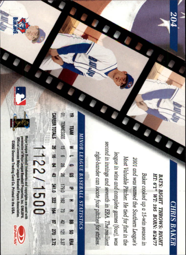 B3011- 2002 Studio Baseball Card #s 1-250 +Rookies -You Pick- 15+ FREE US SHIP - Picture 404 of 492