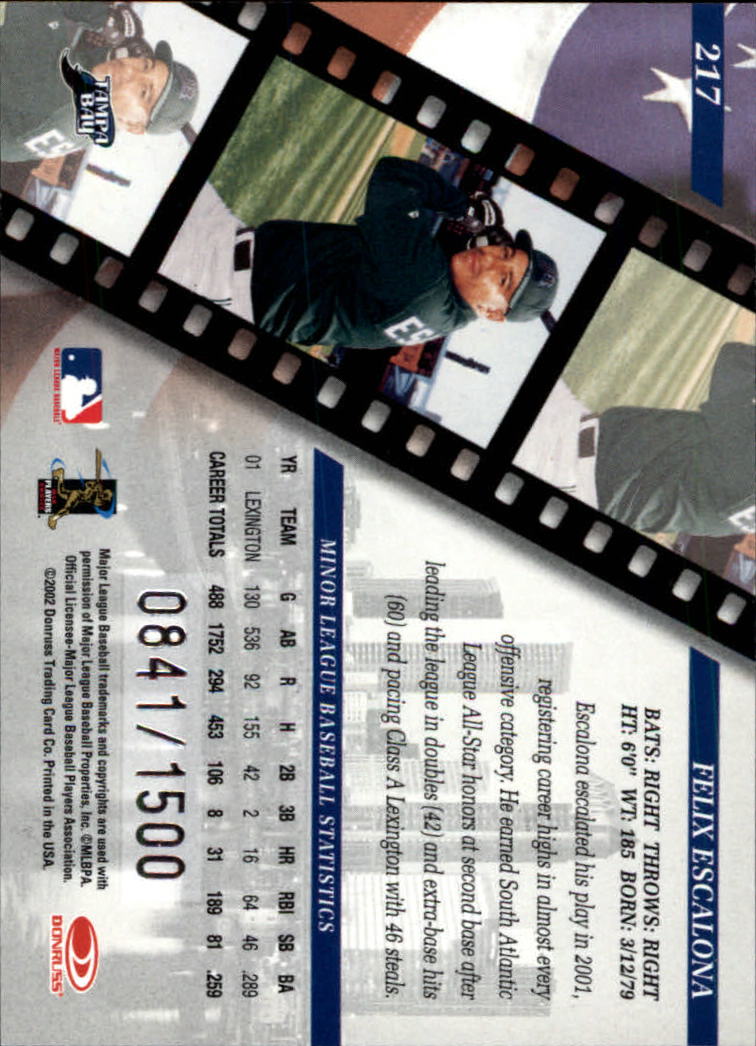 B3011- 2002 Studio Baseball Card #s 1-250 +Rookies -You Pick- 15+ FREE US SHIP - Picture 428 of 492