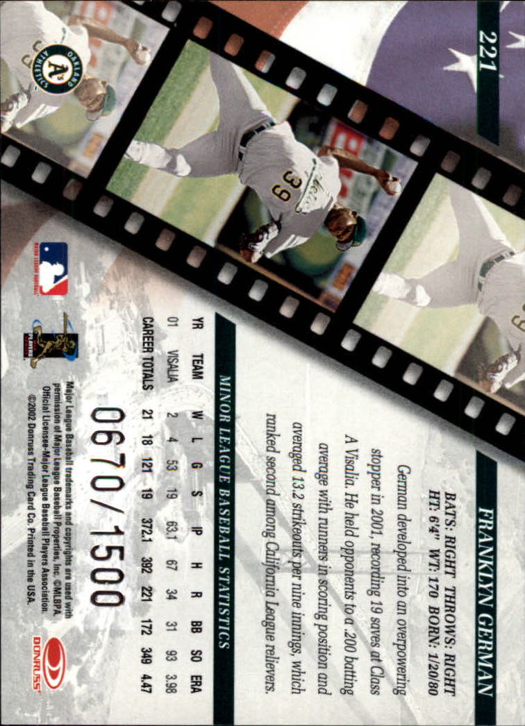 B3011- 2002 Studio Baseball Card #s 1-250 +Rookies -You Pick- 15+ FREE US SHIP - Picture 436 of 492