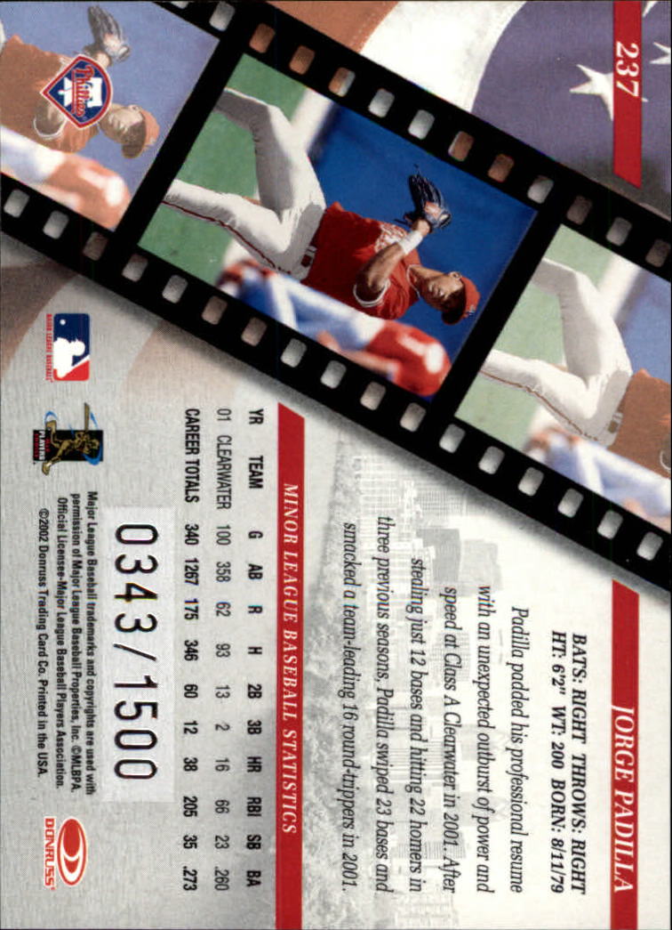 B3011- 2002 Studio Baseball Card #s 1-250 +Rookies -You Pick- 15+ FREE US SHIP - Picture 468 of 492